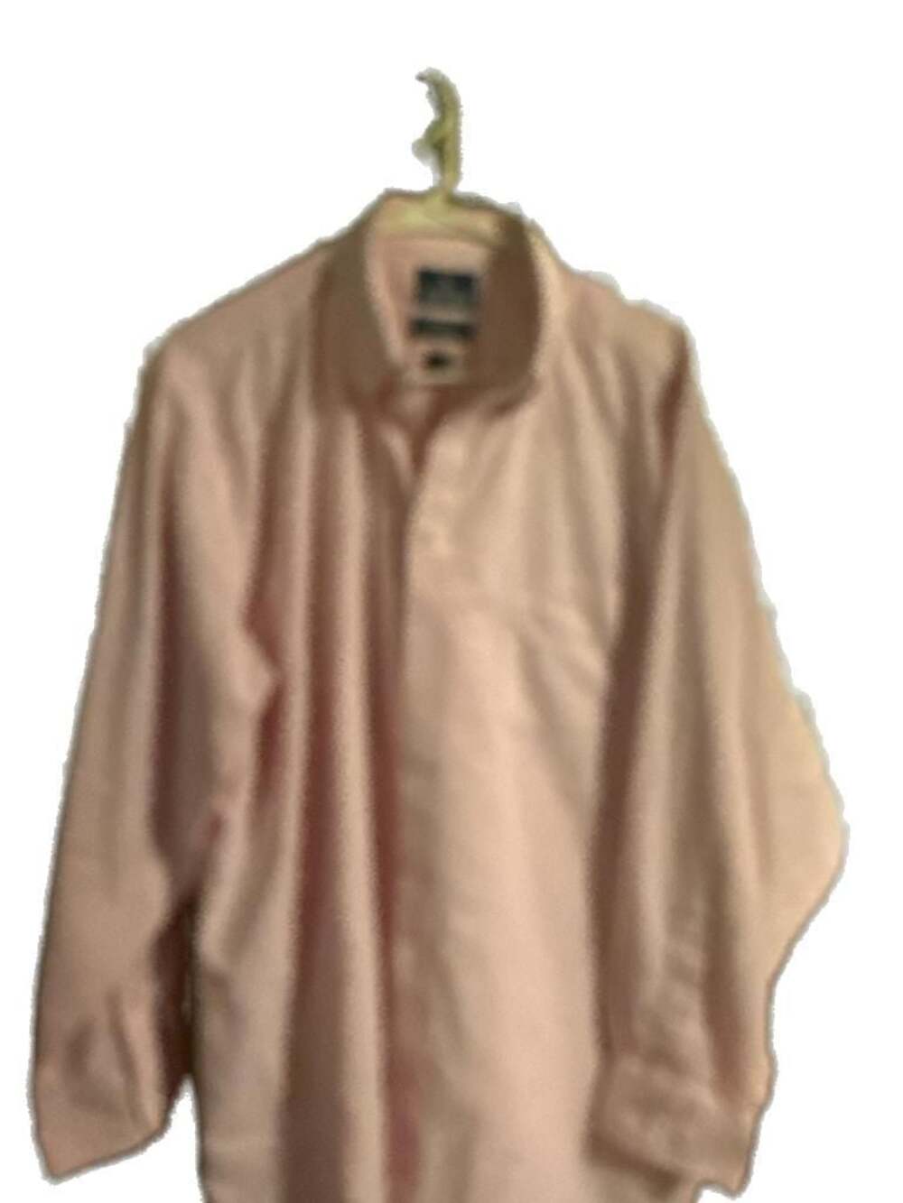 Stafford Men's Classic Fit Pink Long-Sleeve Oxford Dress Shirt